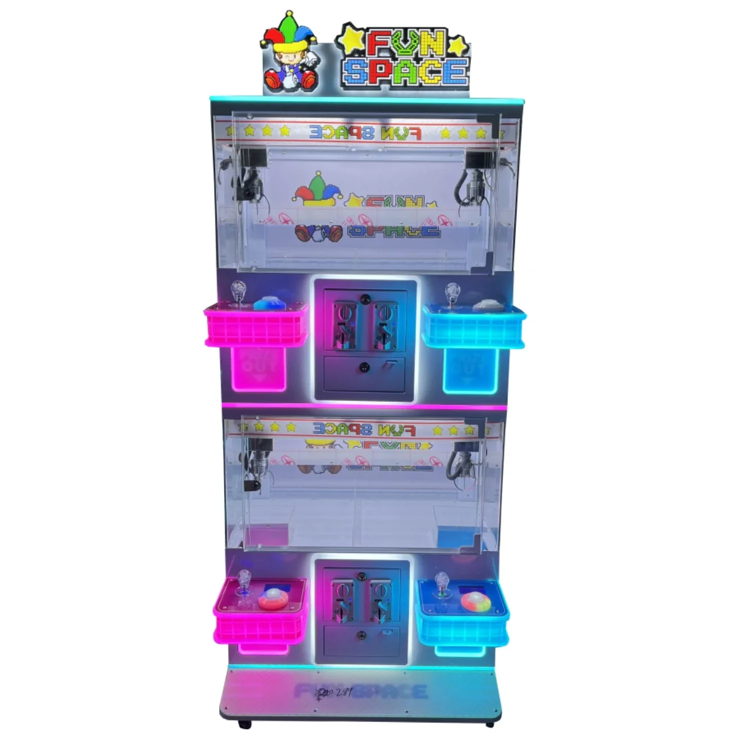 ZHIQU Shopping Center Indoor Amusement Park Coin-Operated Mini Claw Game Machine Kids Crane Prizes Machine