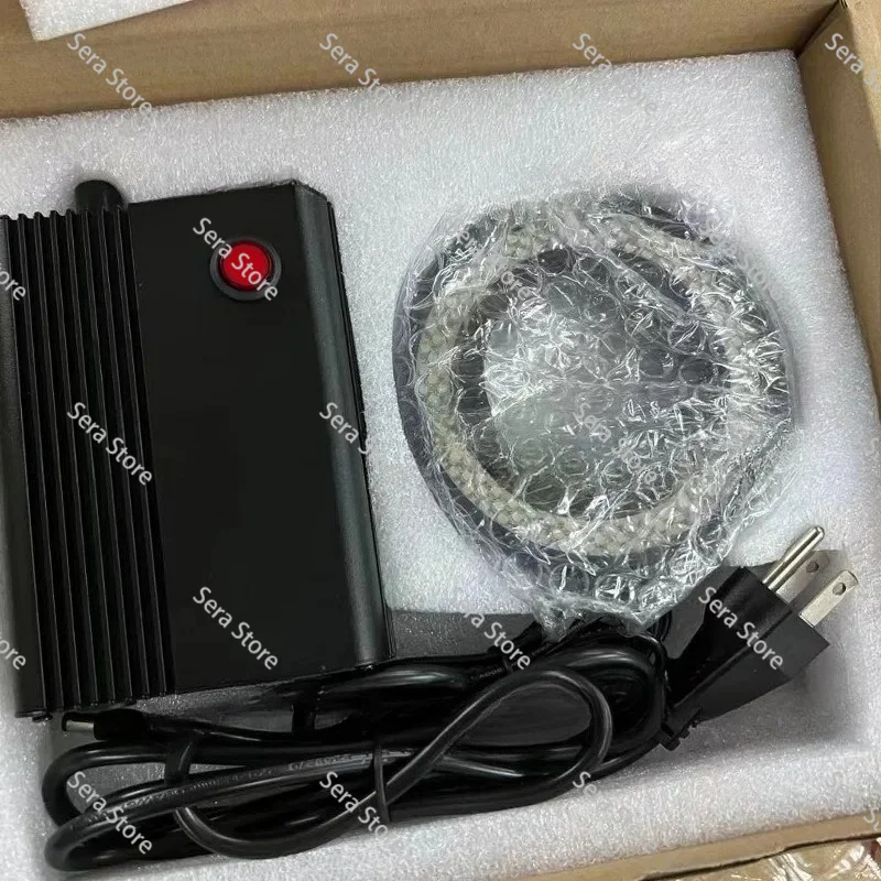 Metal Power Box, 61mm Inner Diameter, 144 LED Beads Metal Lamp Head, Stereo Microscope for Industrial Vision CCD Imaging