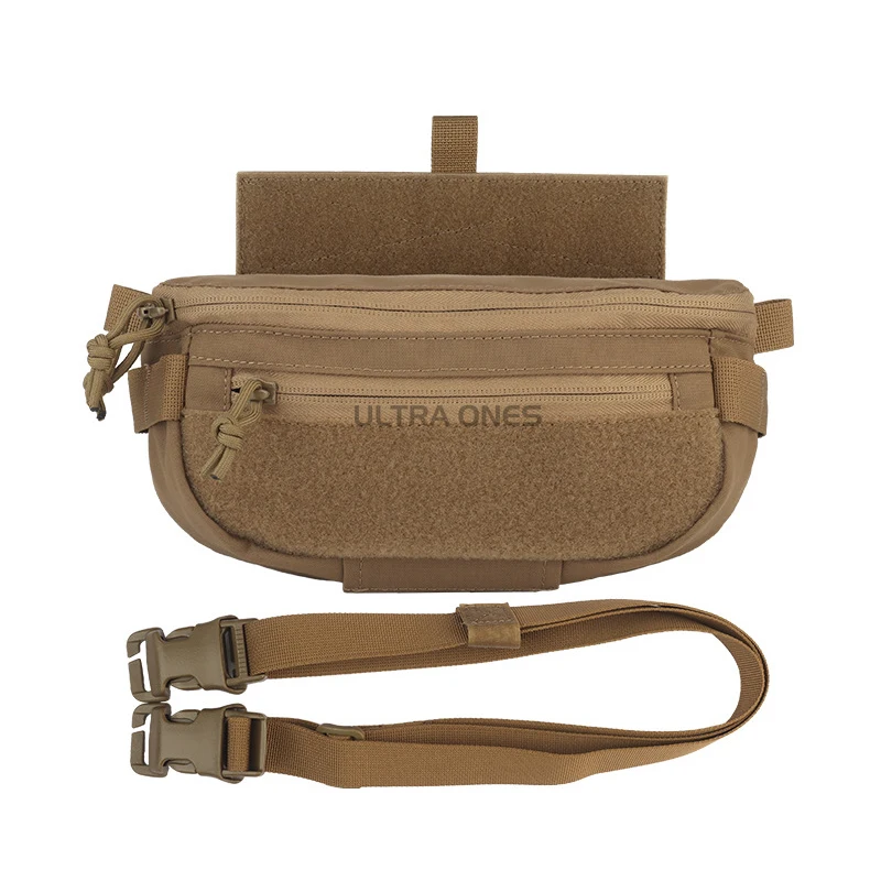 Bolsa táctica MOLLE abdominal para chaleco, riñonera y mochila - imagen 4