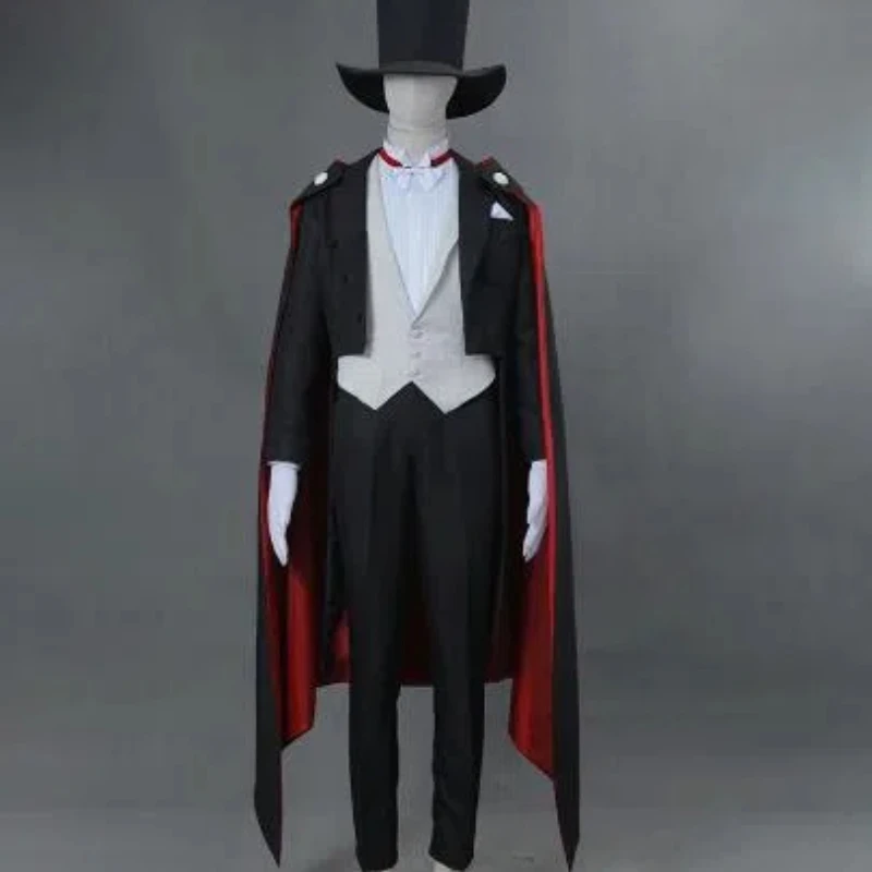 

Tuxedo Mask Mamoru Chiba Anime Cosplay Costume For Adult Men Women Halloween Full Outfits Custom Made