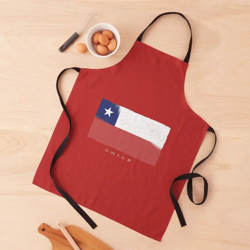 Chile flag, Chilean flag Apron kitchen woman For Kitchen Women Apron