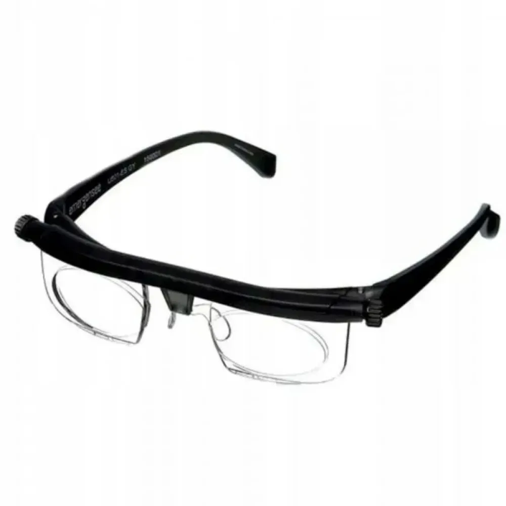 New Variable Focus Distance Vision Zoom Glasses Protective Adjustable Strength Lens Eyewear New