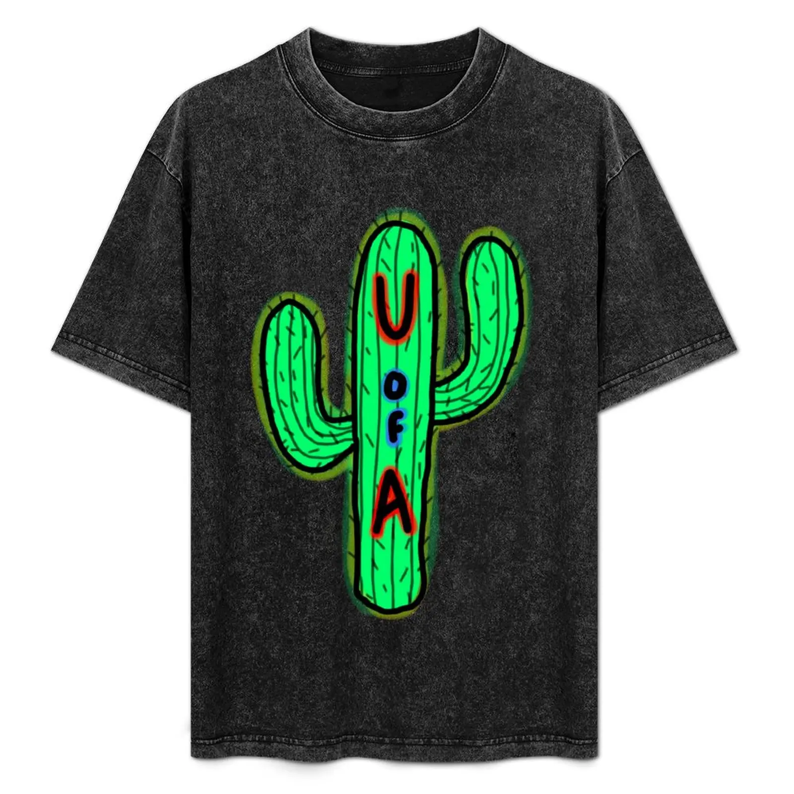 

ua cactus T-Shirt Casual Light Summer Short Sleeve Top