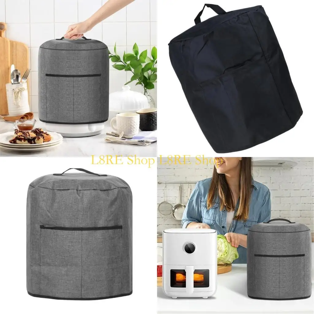 l8reエアフライヤーカバーダストカバー保護カバーバッグポケットとハンドル付き