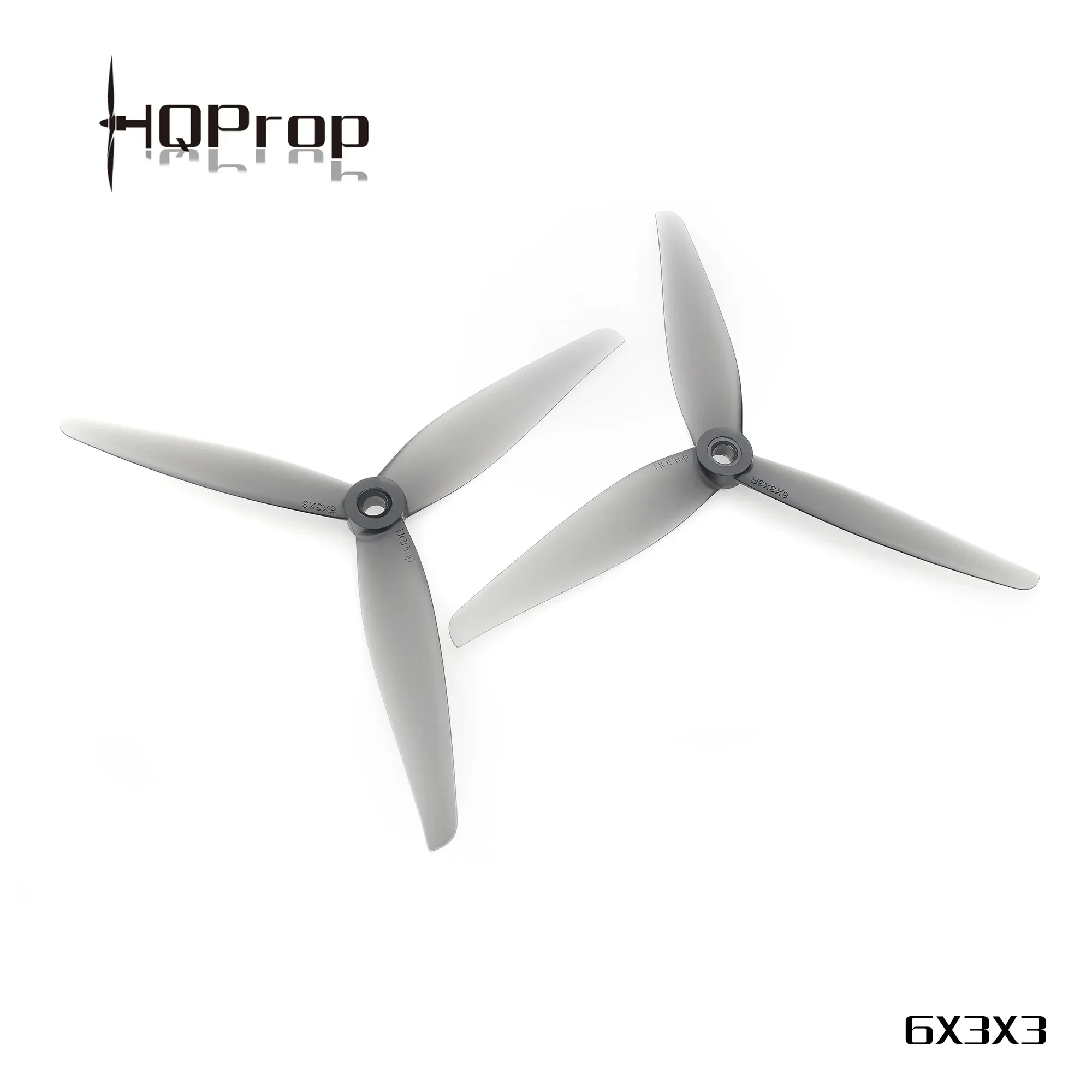 HQPROP 6030 6X3X3 6 Inch Tri-Blade PC Props High Thrust Balanced Blades for Long Range FPV Freestyle Multirotor Drone