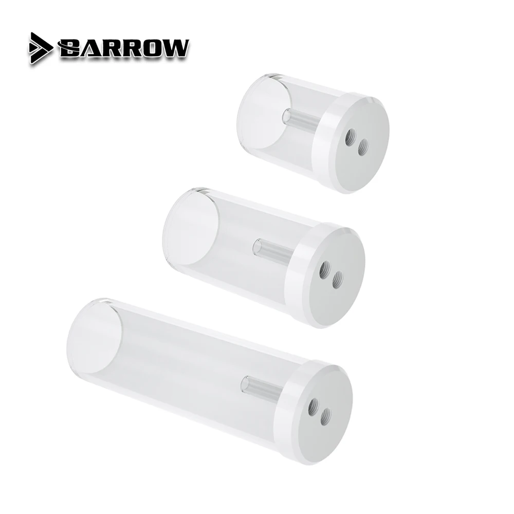 

Barrow YKD5G65 90 130 210mm cylinder water tank extension tank for D5/MCP655 series pump extending use computer water cooling.