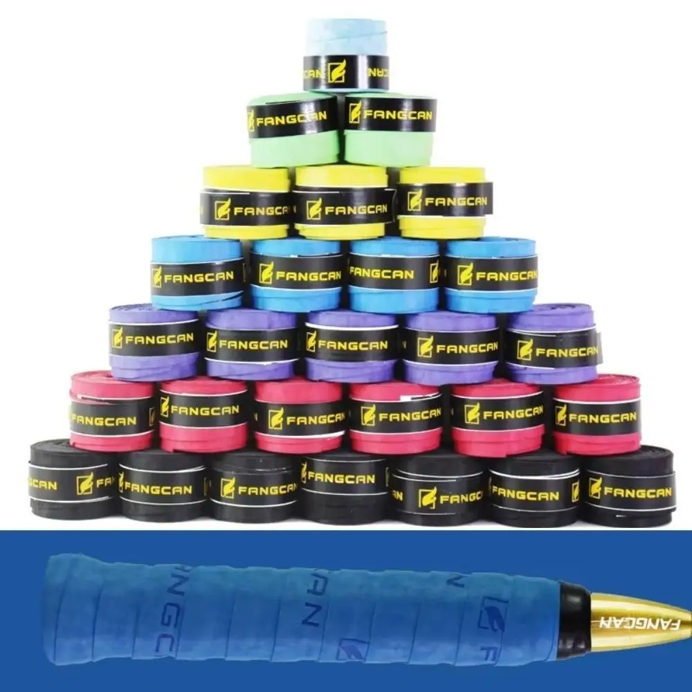 New Hand Wrap Grip Racquet Grip Tape PU Dry Feel Racket Overgrip Velvet Touch Thin Type Badminton Grip Tape Tennis Racquets