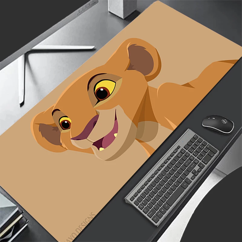 

Gamer Desk Mat The Lion King Mousepads HD Pc Gifts Mouse Pad Office Desk Pads Large Mousepads Non-slip Mouse Mats For Computer