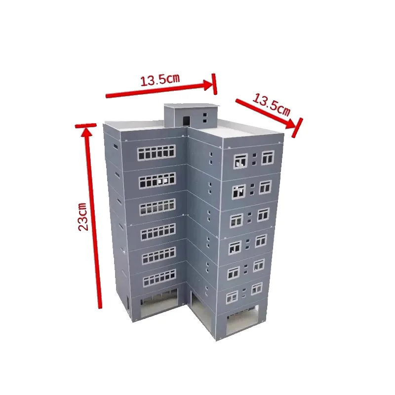 1: 144 150 100 School Teaching Building Model Scene Model Plastic Assembly  Architecture  Toys