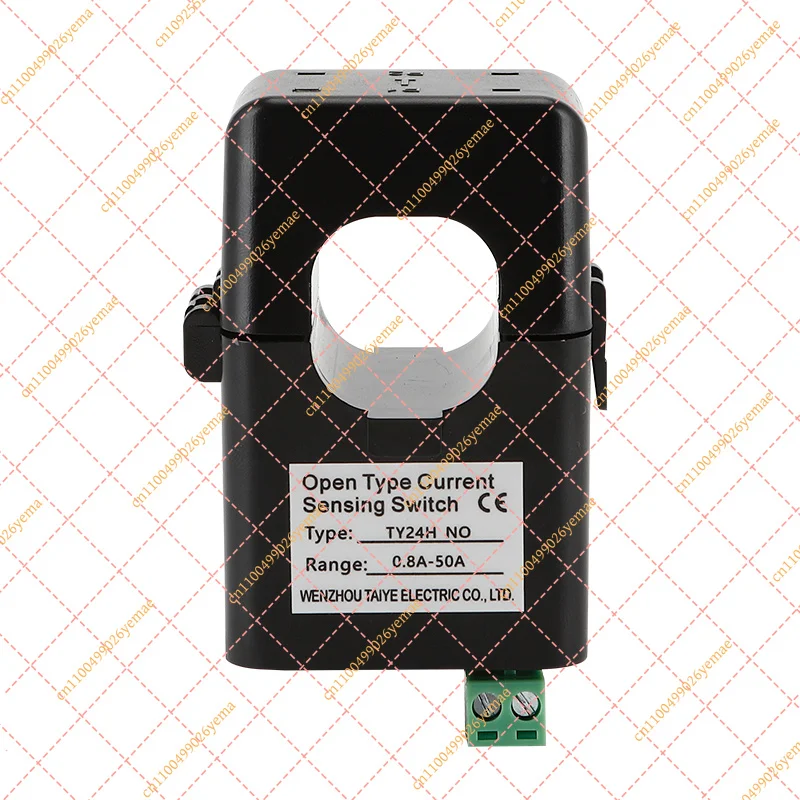 Split Core Current Sensing Switch, 50-200A Open Type AC Current Sensor NO/NC