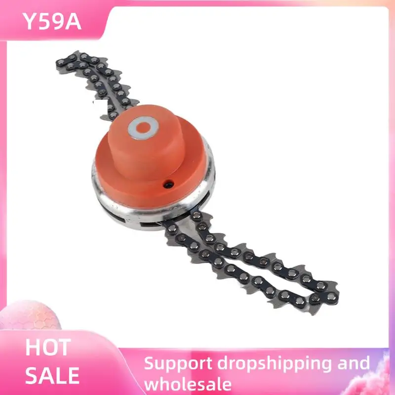 Y59A аксессуары для газонокосилок, косильная головка, кусторез, металлическая цепь, алюминиевая косилка, устройство для удаления сорняков, садовые инструменты