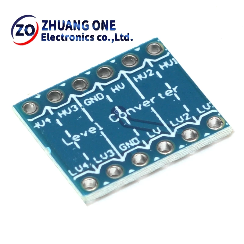 5 шт. 4-канальный преобразователь логического уровня IIC I2C двунаправленный модуль от 5 В до 3,3 В