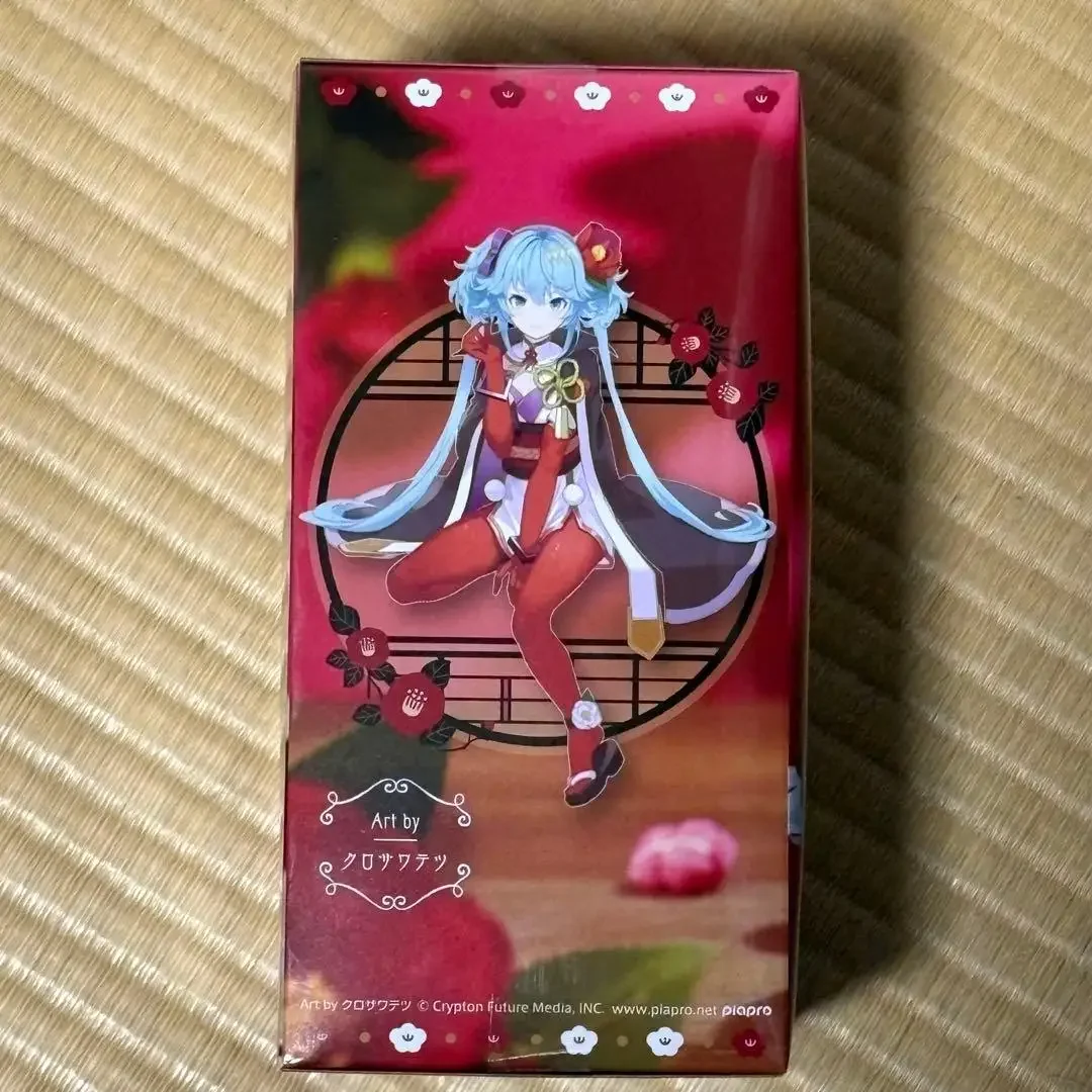 在庫あり-フリュー-ヌードルストッパー-初音ミク-花の妖精～カメリア・シネンシスver～-pvc-15cm-アニメアクションフィギュア模型玩具