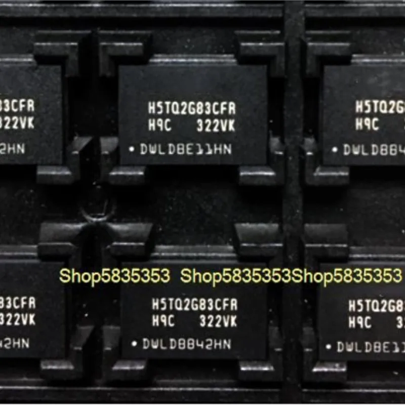 

10pcs New H5TQ2G83CFR H5TQ2G83CFR-H9C BGA78 Storage chip