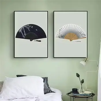 Skládací ruční vějíř, svatby, tradiční čínské, japonské, korejské, umělecké řemeslo, dárek, bambus, pokoj, taneční rekvizity, dřevěné vějíře, bytové dekorace 6 nejlepší prodej dřevěný ruční vějíř - №2