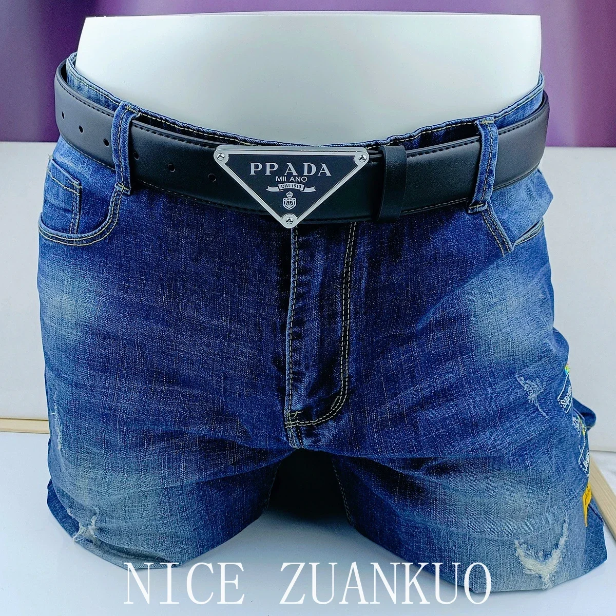 Cinturón de Cuero Genuino para Mujer, Cinturón de Marca de Alta Gama Estilo Italiano. Cinturón Versátil con Hebilla Metálica con Letras para Hombre, Modelo Verano 2026, un Cinturón Ejecutivo de Lujo y Alta Gama, Ideal para Combinar con Trajes, Jeans o Estilos Casuales y Personalizados