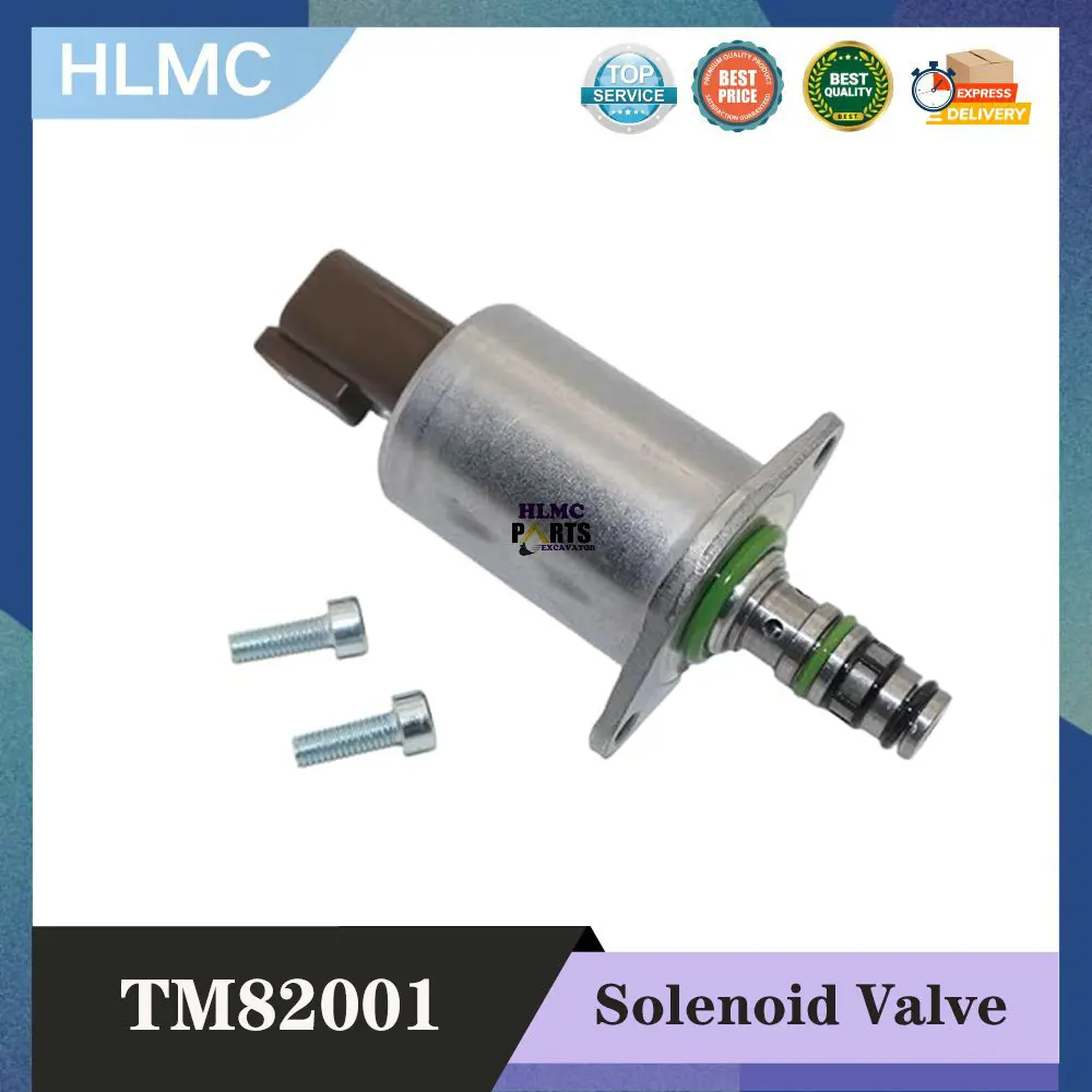 Proportional Pressure Reducing Valve TM82001 12V 50Bar for E305 308E Mini Excavator Hydraulic Pump Valve 362-3212
