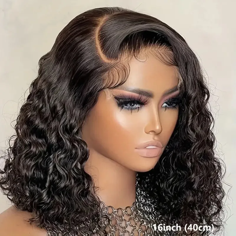 Personalized Trendy And Cool Women's Full Wig With Broken Hair Design, Three-Dimensional Small Curly Head Cover, Multiple Styles