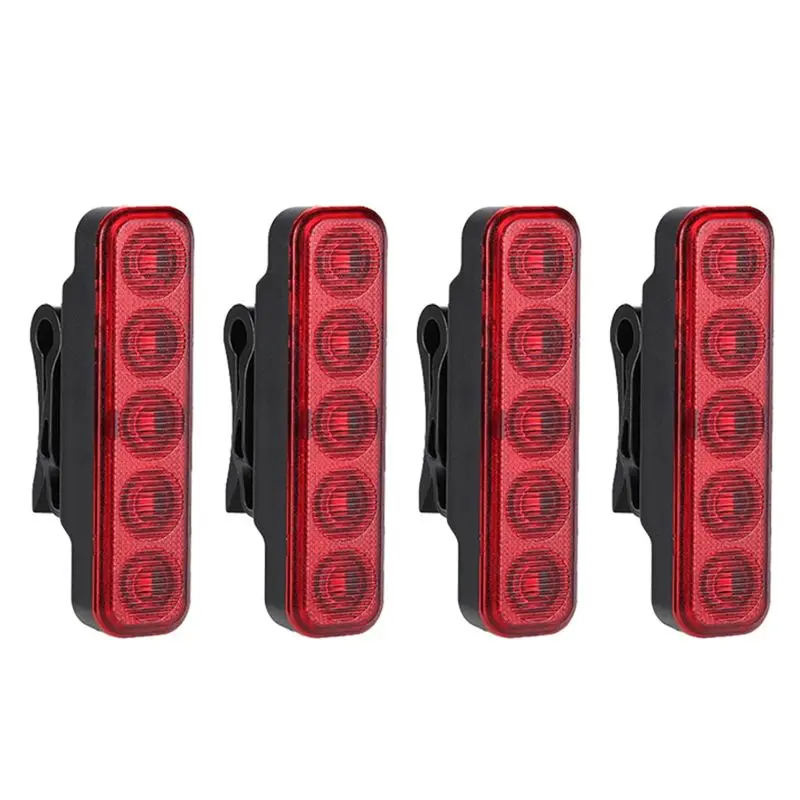 RTENTE-Bicycle Taillight LED Multi-Mode Charging Mountain Bike High Brightness Taillight Cycling Equipment