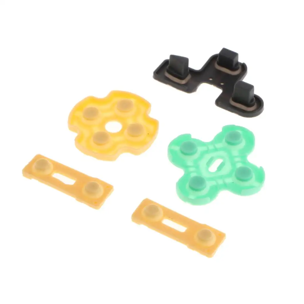 

5Pack Conductive Rubber Pad for Sony PS2 Controller Main Button Key Touch Set