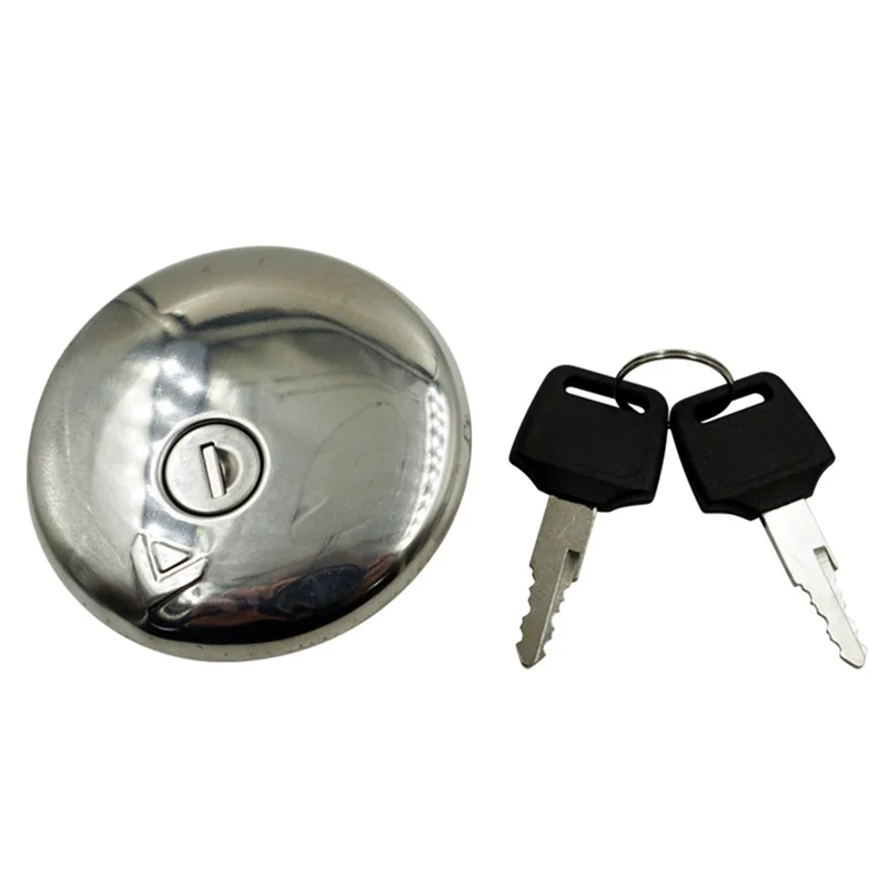 Motorcycle Fuel Gas Tank Cap Cover Lock with 2 Keys for Suzuki GN250 GN125 GN 125 250