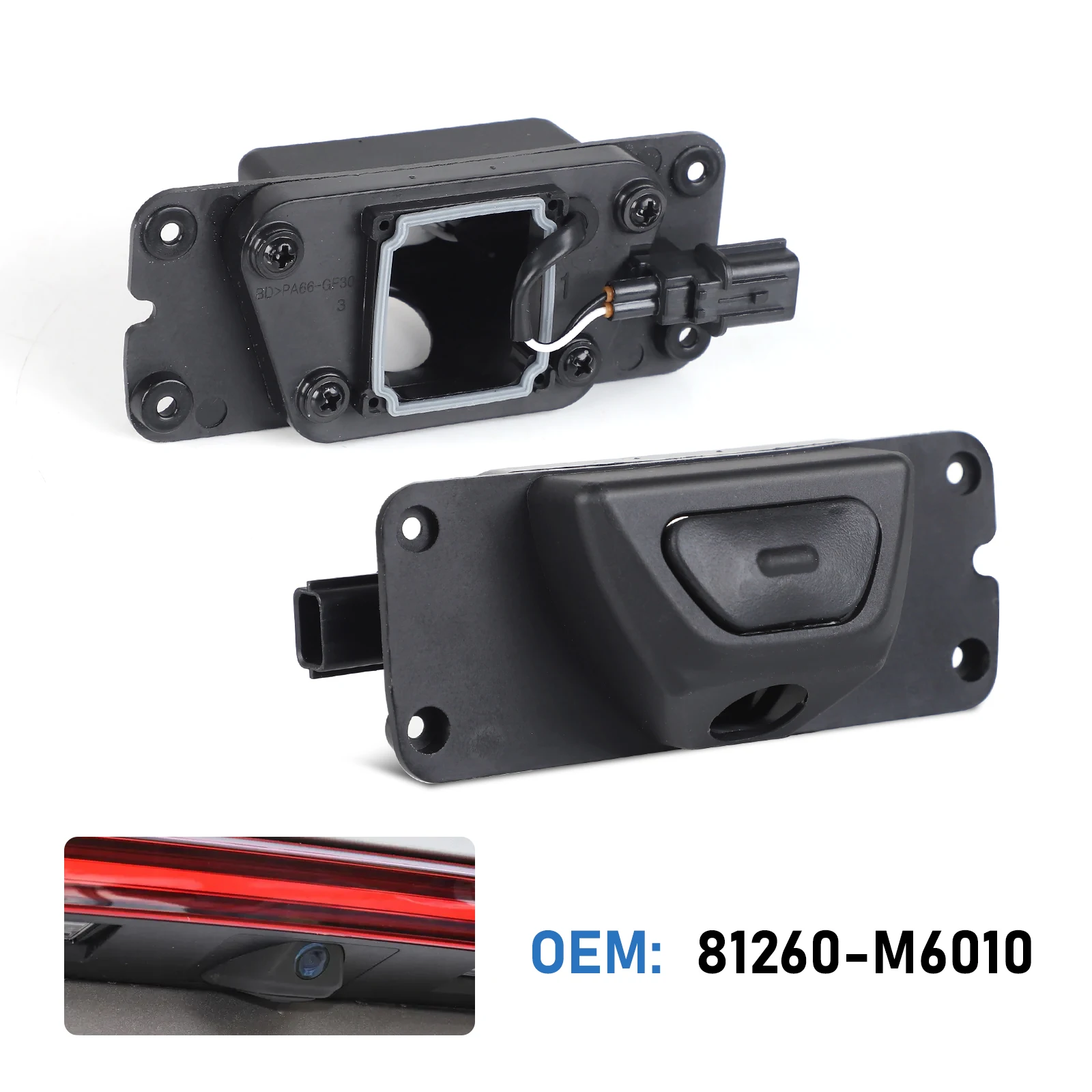 

For Kia 2018 2019 2020 2021 2022 2023 K3 Cerato Forte Car Rear Trunk Door Switch Button 81260-M6010 Tailgate Boot Opener Switch