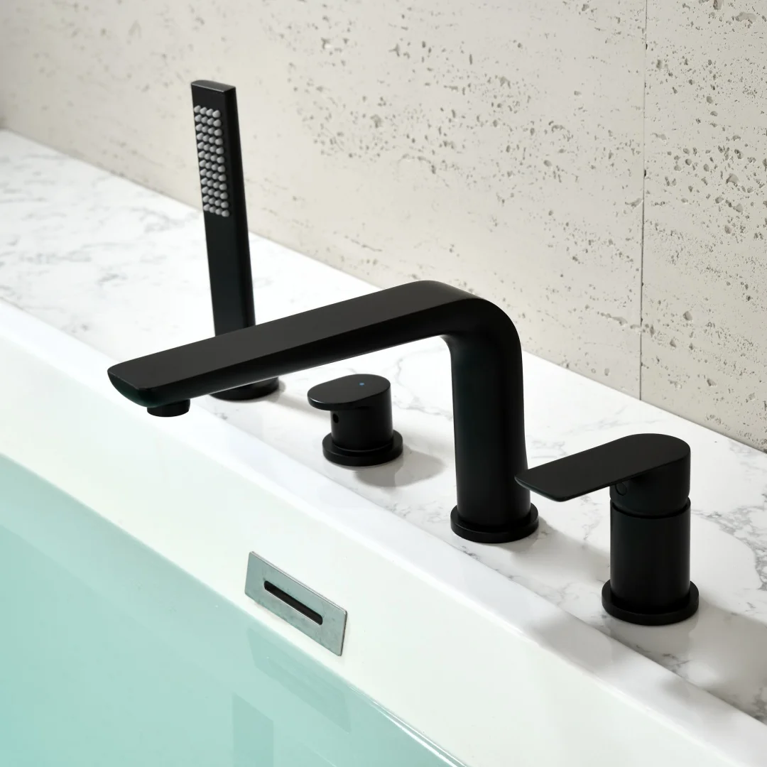 Rose Gold Bathtub Faucet Wides - огляд і ціна Basin Mixer Tap