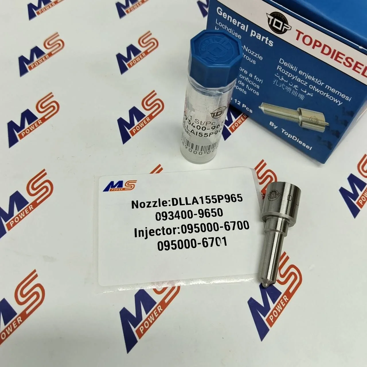 

TOPDIESEL Nozzle DLLA155P965 093400-9650 For Injector 095000-6700 095000-6701