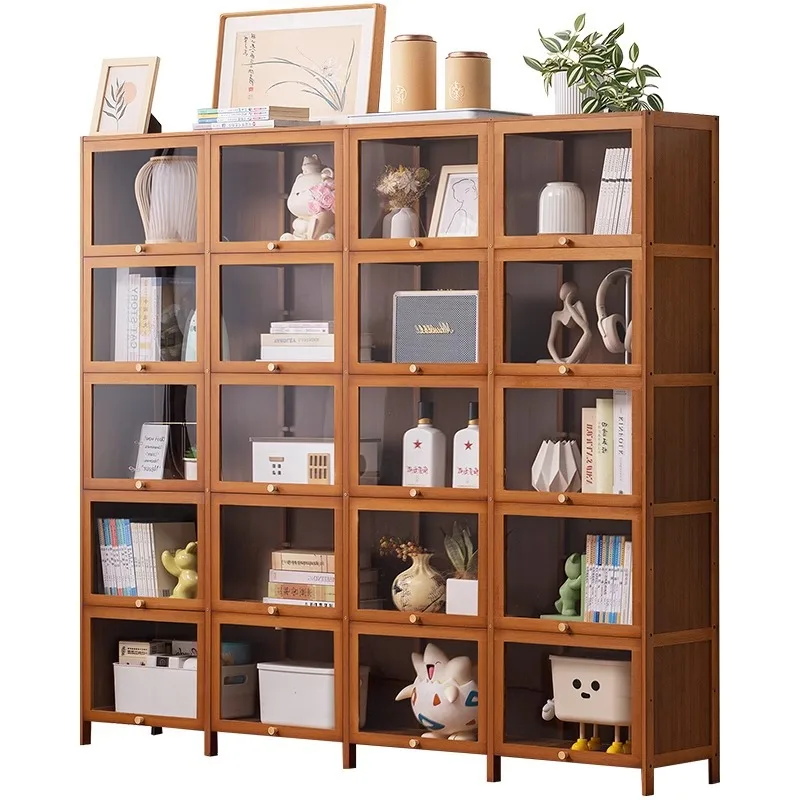 

Simple bookshelf Floor-to-ceiling bookcase Children's reading area Picture book shelf Wall shelf