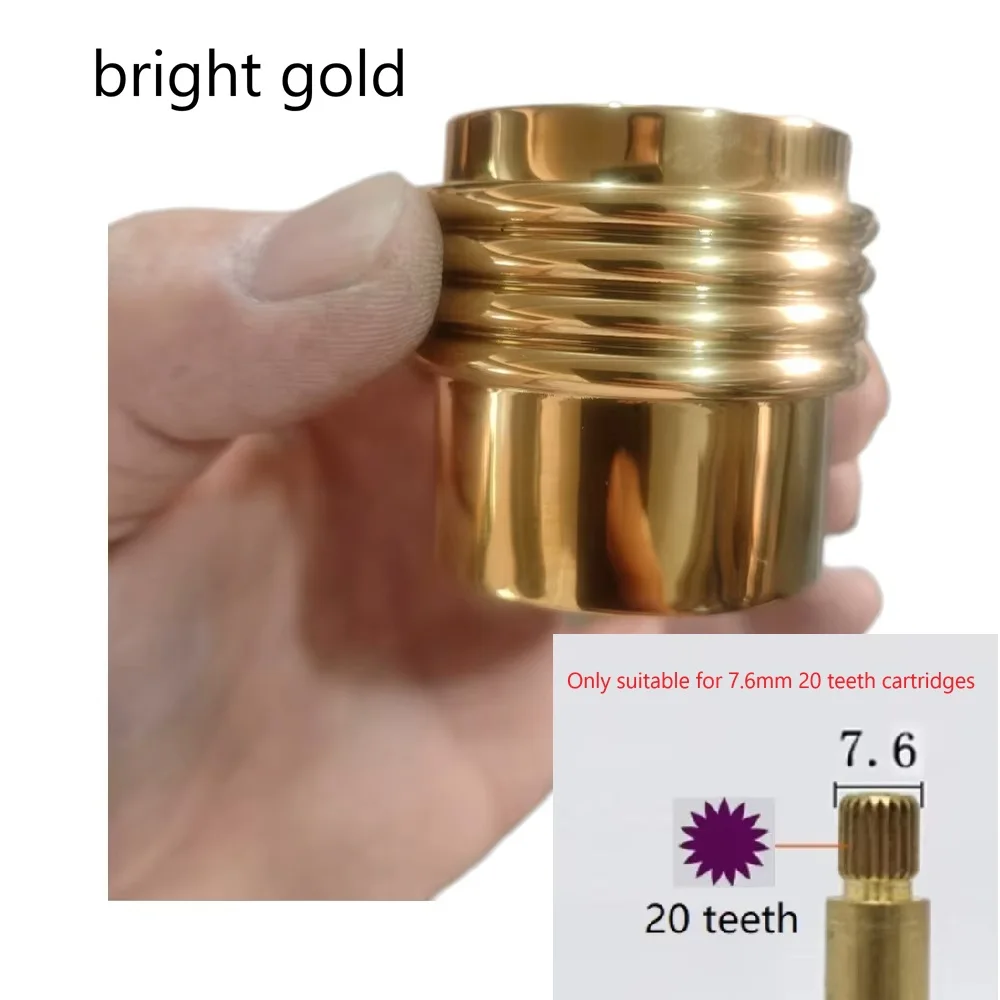 MTTUZK Bright Gold Basin Faucet Duble Knob Bathtub Handle Faucet Handle Accessories