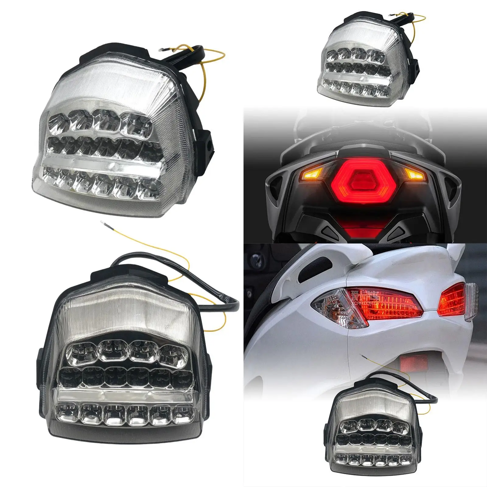 Motorcycle LED Brake Tail Light Parts for Honda CBR1000rr 08-16