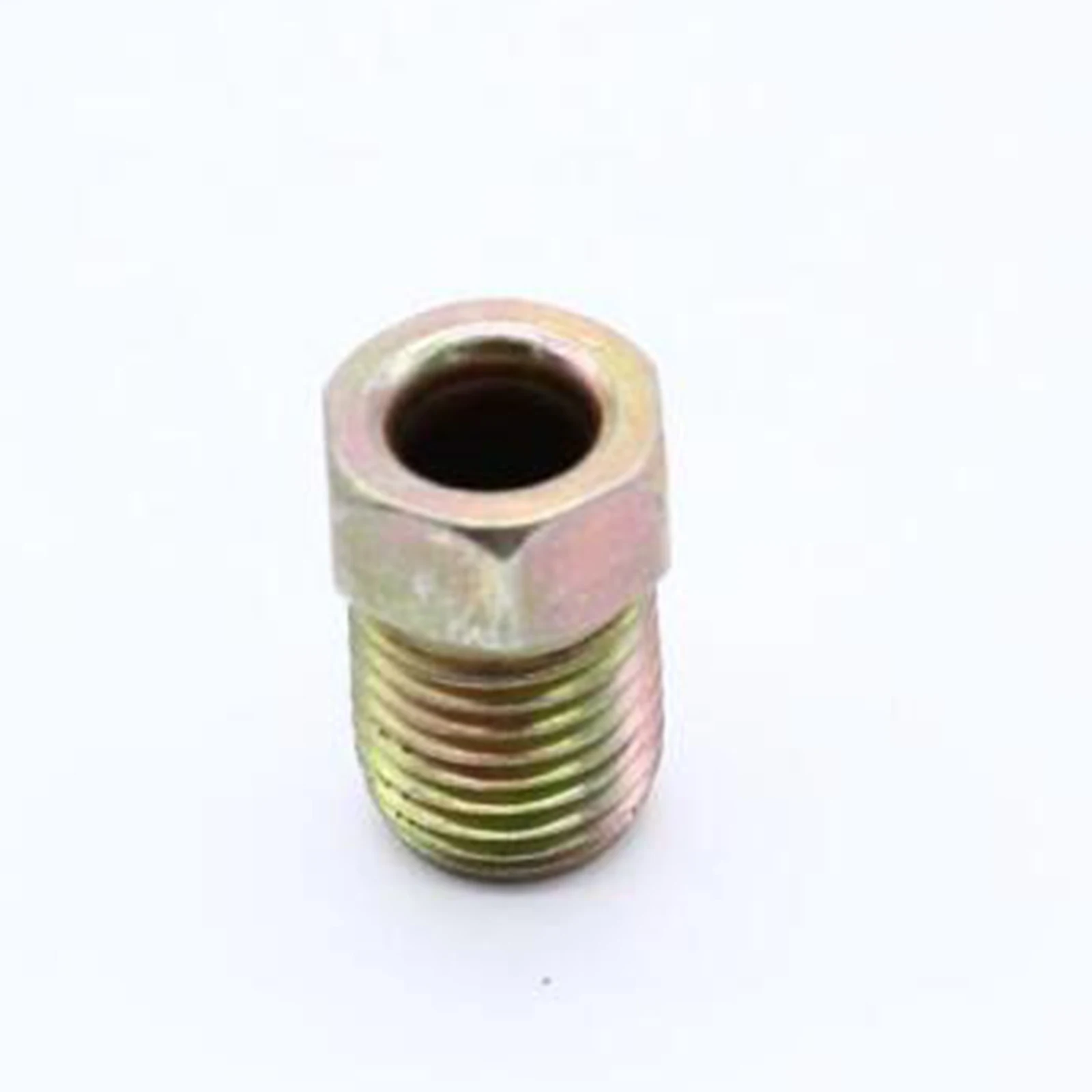 20 Pieces 3/8-24 Inverted Flare Tube Nuts Assortment for 3/16 inch Tube SI-AT11304 Gold Zinc 785-460 Car Supplies Nut 0.39 inch