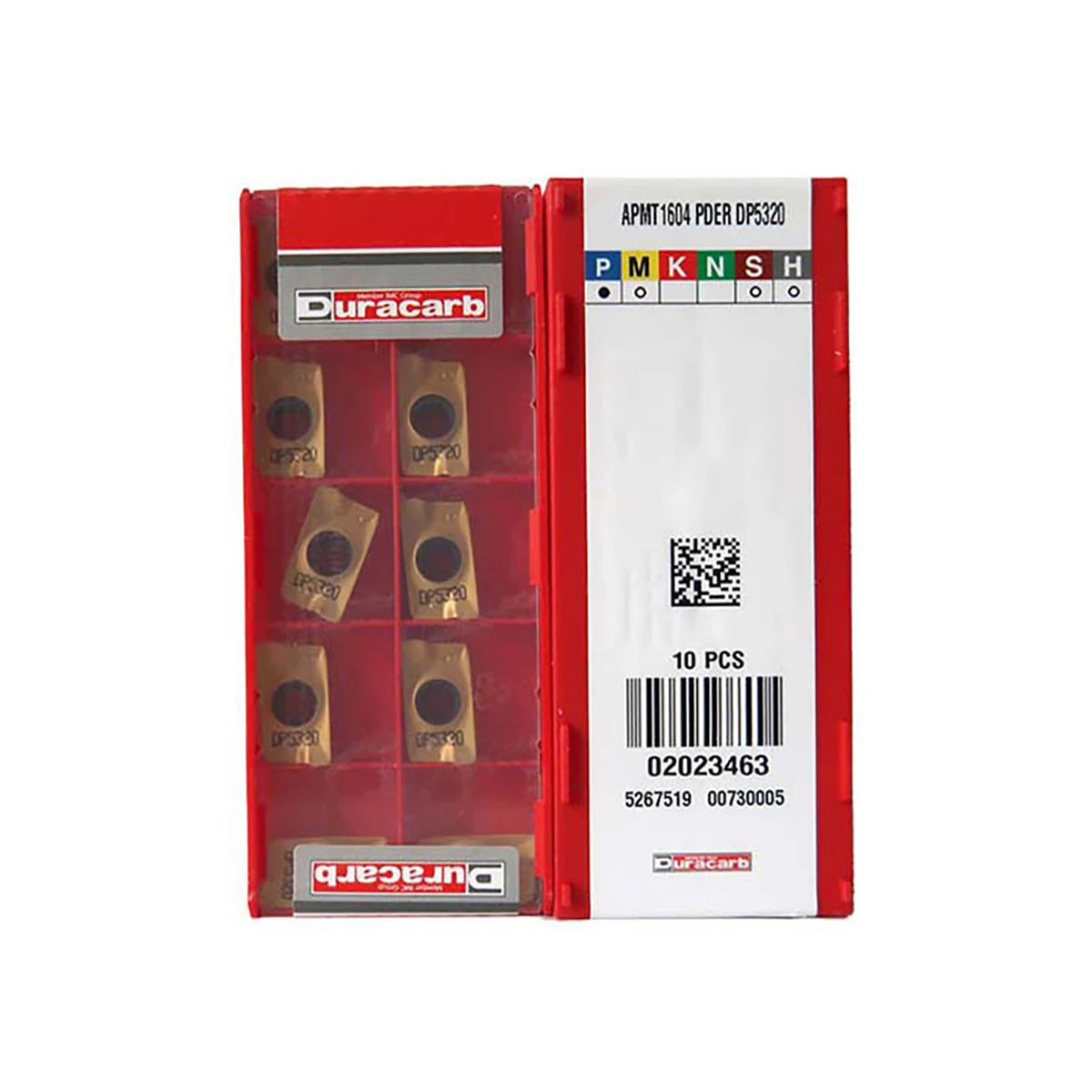 Duracarb 100% Original APMT APMT1135 PDER DP5320 APMT1604 PDER DP5420 Tool Inserts Carbide Milling And Turning Milling Cutter