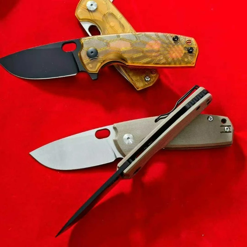 

FX-604 pocket folding knife N690CO steel balde edc multitool knives Daily at home cutting outdoor bushcraft tactical knife