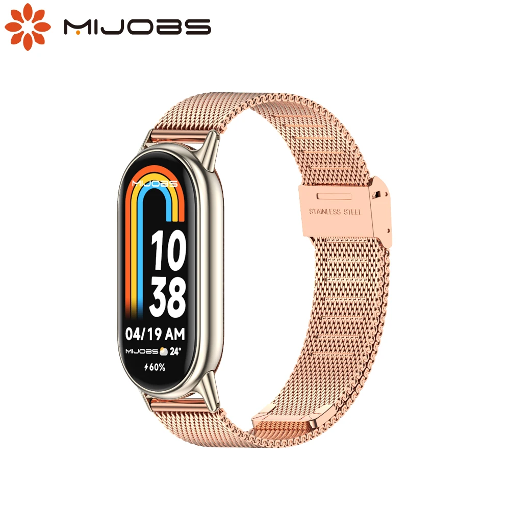 Mi Band 9 tali gelang pintar pengganti untuk Xiaomi Mi Band 8, aksesori gelang Miband 8 9 Correa