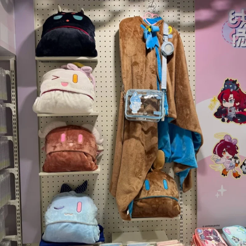

Miniso Arknights Leisure Blanket Amiya Exusiai Gaming Peripherals Plush Blanket Cute Gift For Children Garage Kit Furry Toys