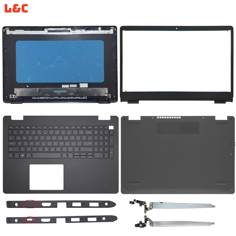 

Для Vostro 15 3500 3501 3502 3505 новая задняя крышка ноутбука задняя крышка/передняя панель/клавиатура/подставка для рук/нижняя часть корпуса петли компьютерные детали
