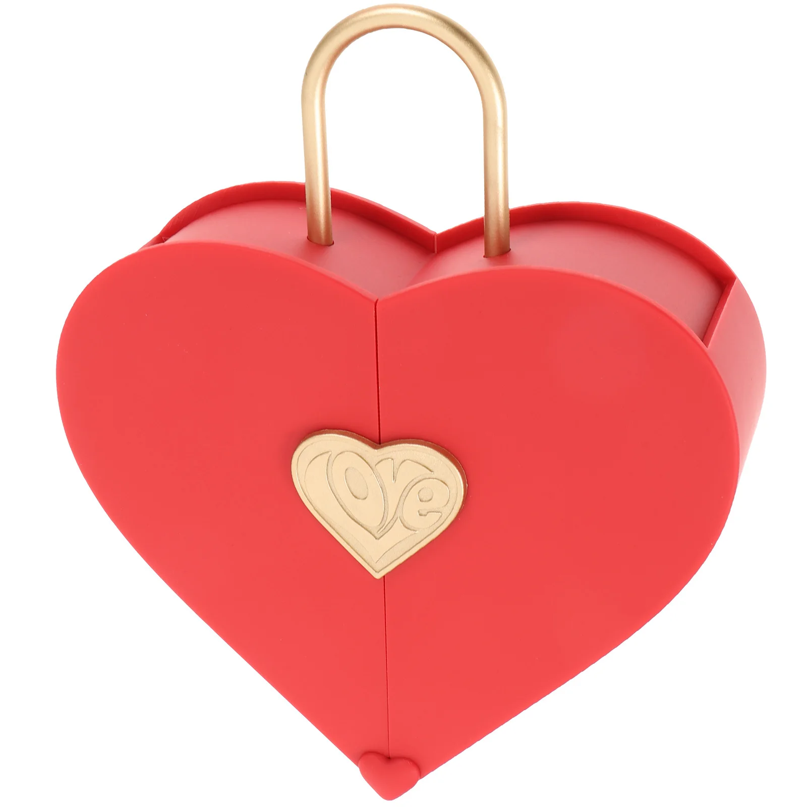

Heart Shape Jewelry Box Red Compact Lightweight Portable Jewelry Storage Case Necklace Ring Organizer Engagement Proposal