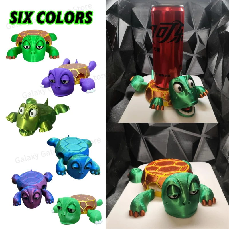 3D Printing Prank Cup Cushion Screaming Bastard Pressure Sensing Turtle With Changing Expressions Surprised At First Glance Gift