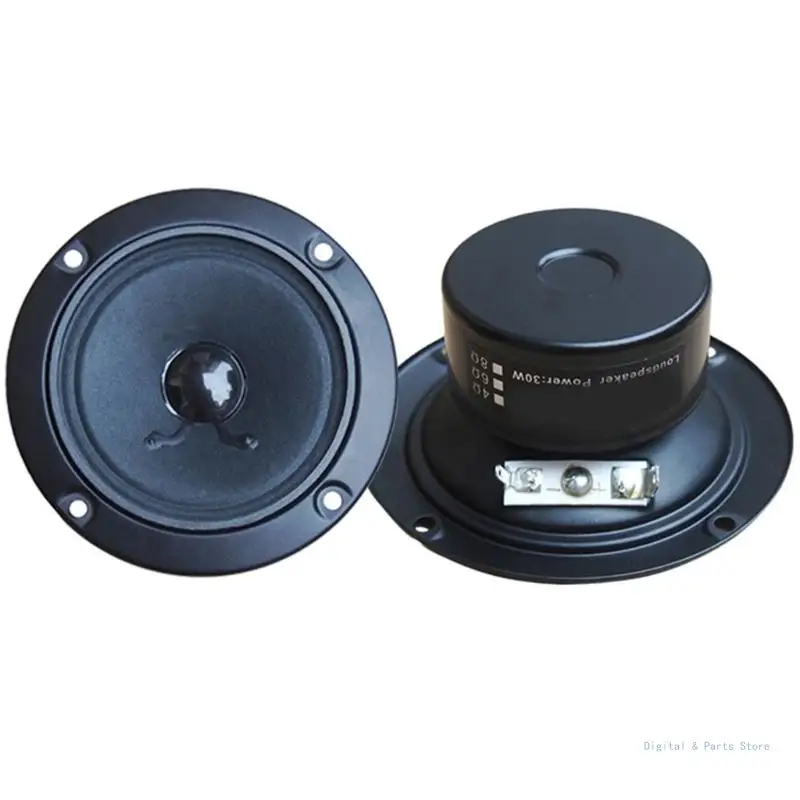 M17F 2pcs 3Inch Hifi Tweeter Compactly Speakers Delivering Deep Bass And Clear Highs 4Ohm Impedances Speakers Tweeters 2pcs