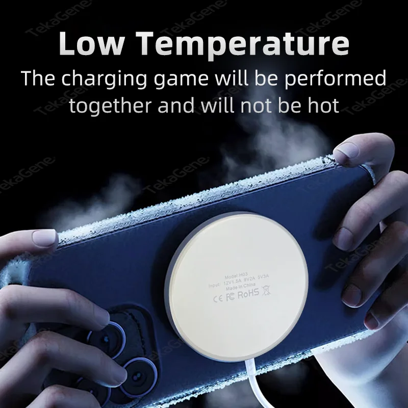 15W Type-C Wireless Magnetic Suction Fast Charger For Apple iPhone 15 14 13 12 Pro Max Huawei Xiaomi For Samsung Galaxy S24