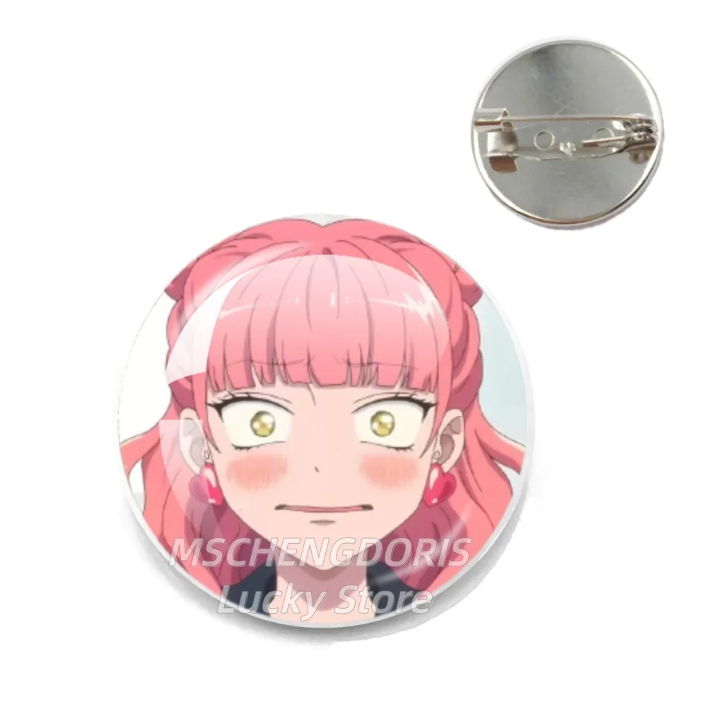 You And I Are Polar Opposites Anime Pins Creative Pin Characters Suzuki Funny Meme Badge Bag Accessories Fans Collect Friend Gif