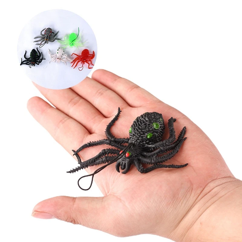 Simulation PVC Rat Fake Mouse Model Prop Halloween Gift Toy Party Decoration Practical Jokes Novetly Funny Toys New 1pcs