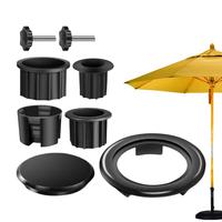 Holder Attachment For Patio Umbrella Patio Umbrella Mount Bracket Part Sunshade Mounting Base Accessories For Deck Beach