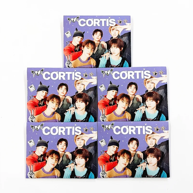 

Random 5/10 Packs K-pop CORTIS Support Photocards - 3 Inch Korean Boy Group Idol LOMO Cards Fans Collection Gift