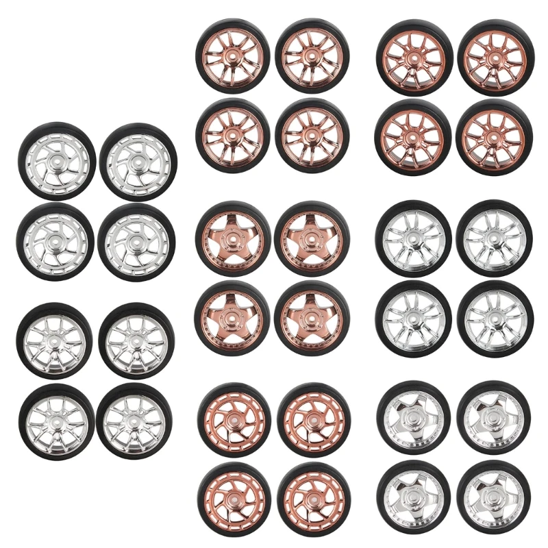 

4PCS Remote Control Drift Car Tires 1:18 Wear Resistant Tires for Upgrade