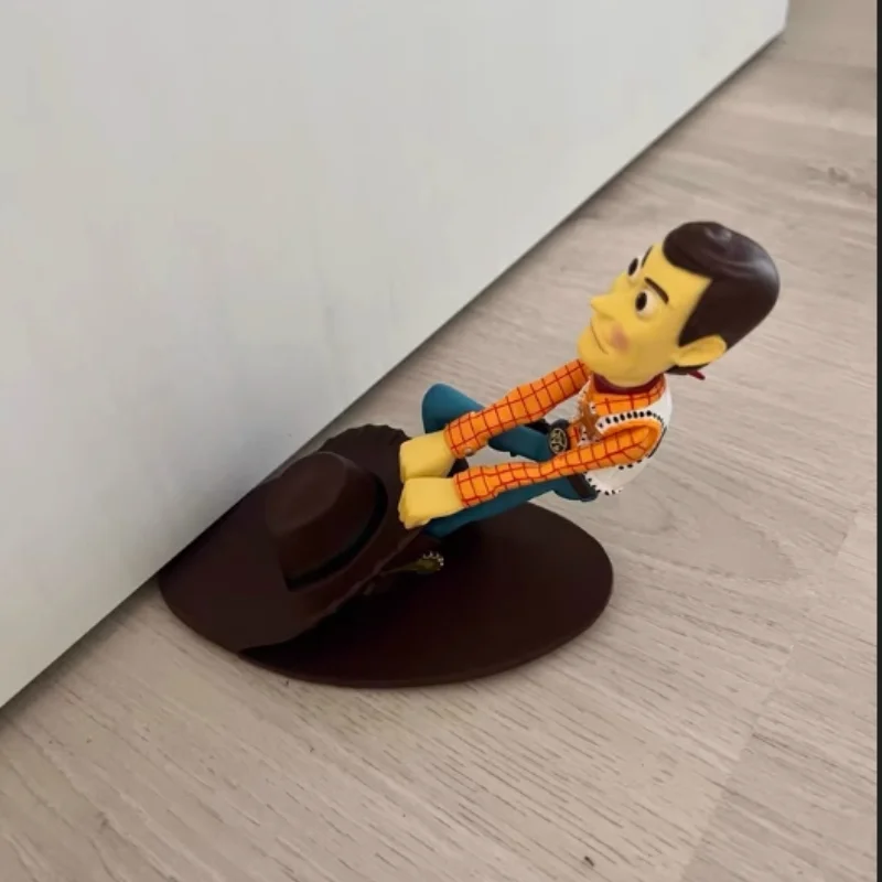 Anime Miqi Tang Laoya Door Stoppers Cartoon Woody Creative Windproof Home Office Anti-Collision Doorstop Blockers Give Oneself view 4