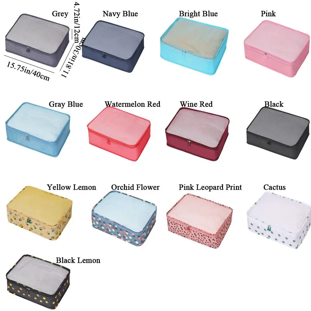 Travel Clothing Storage Bag Suitcase Clothes Storage Organizer Large Capacity Mesh Bag Portable Luggage Pouch