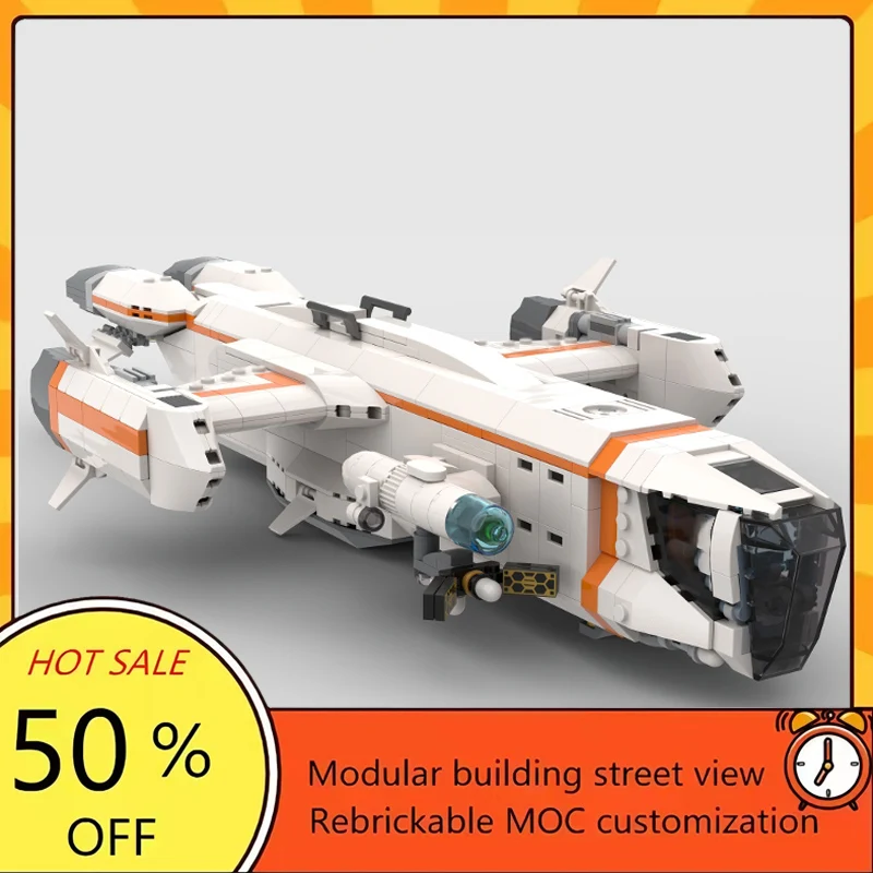 

935PCS Popular Space War Movie Model MOC Building Bricks Spaceship Modular Technology Gifts Holiday Assemble Children Toy Suit