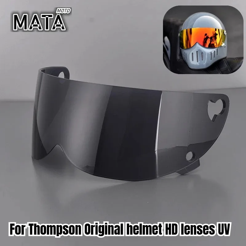 

For Thompson Original helmet HD lenses UV proof Full helmet lenses Helmet accessories Upgraded